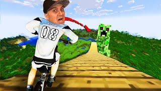 Jumping The MOST DANGEROUS RAMP In Minecraft Descenders!