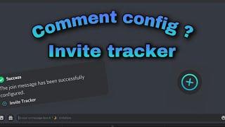 [TUTO] Comment configurer invite tracker ? (discord)