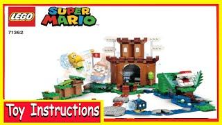 Super Mario Guarded Fortress Expansion Set- 71362- ( LEGO Building Instructions )  @BrainyNerd