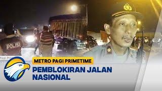 Warga Tujuh Kampung Di Lampung Utara Hadang Truk Batubara