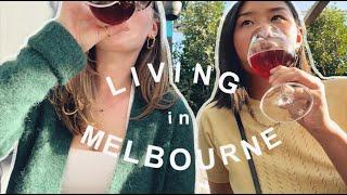 LIVING IN MELBOURNE VLOG // cafe wine bar, out of iso + what we are allowed to do now, picnic beach