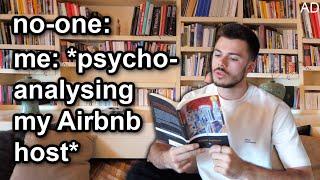 i spent 24 hours reading every book in my Airbnb