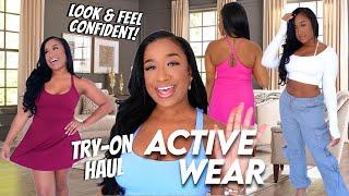 Hot Mom Try-On Haul! Flattering Everyday Active Wear ft. Halara