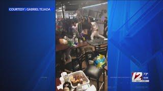 VIDEO: Brawl breaks out at Providence club