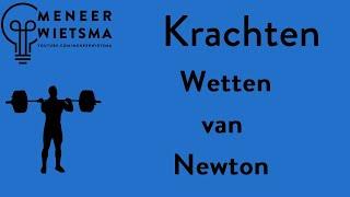 Natuurkunde uitleg Krachten: De drie wetten van Newton