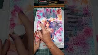 Page art journal,  un like si la vidéo vous à plu, merci de vos abonnements pour d'autres pages