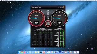 BlackMagic Disk Speed Test / Mac App Test