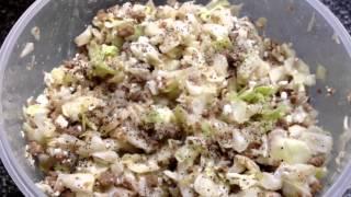 Weight Watchers - Quick 3 Ingredient Filling Dinner Idea using Cabbage! Healthy!