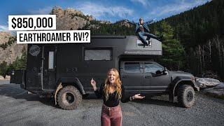 We’re Living in an $850,000 EARTHROAMER RV!  FULL TOUR! Is It Really Worth It??