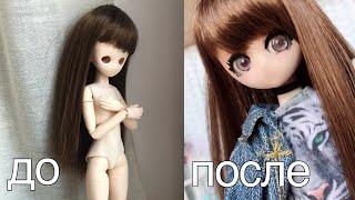 Как переделать куклу до неузнаваемости/Obitsu,перерисовка куклы(ООАК) #Lexisdolls