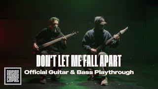 ACCVSED - Don't Let Me Fall Apart (OFFICIAL GUITAR & BASS PLAYTHROUGH)