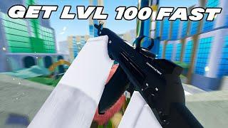 The New Fastest Way To Level Up In Aimblox (Roblox Aimblox)