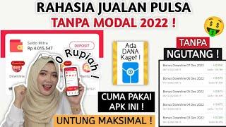 APLIKASI JUALAN PULSA TANPA MODAL ! Aplikasi Penghasil Uang AGEN PULSA WeKios