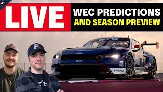 LIVE: WEC 2025 Predictions and Season Preview!