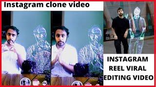 Reels viral video editing | Reels par Clone Effect Video in Tamil | Reels New Features Clone Effect