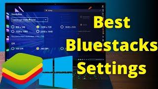 BlueStacks best settings for low end pc | BlueStacks Lag Fix, Bluestacks Settings For Smooth Run