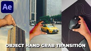 Hand Grab Transition Effect in After Effects - After Effects Tutorial | No Plugins