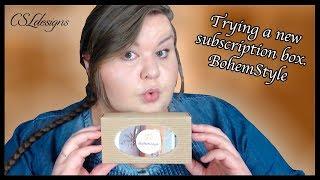 Trying a new subscription box ⎮ BohemStyle