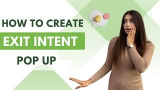 How to Create Exit Intent Popup to WordPress Website