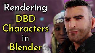 Rendering Dead By Daylight Characters In Blender