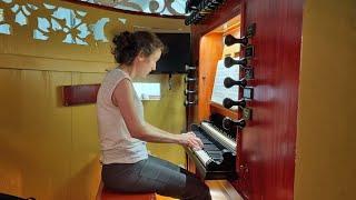 Dorien Schouten Bach-orgelconcert Meere-orgel Grote Kerk Epe 25 juli 2024 - live stream.