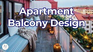 Apartment Balcony Design Ideas Examples With Big Style