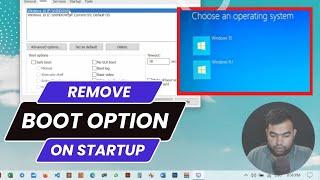 How to remove Multiple windows Boot options on Windows 10 or 11 2023