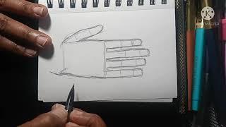 HOW TO DRAW HANDS, well one for rn [ART TUTORIAL] VISUALLLEE Art