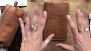 Sojourner designer folio unboxing- special brown x3 in B6 slim