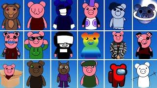 How to get 87 BADGES + PIGGIES in FIND THE PIGGIES! - Roblox