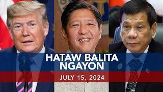 UNTV: Hataw Balita Ngayon  |  July 15, 2024