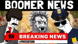 BOOMER NEWS (WOJAK DOOMER MEME)