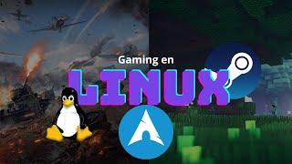 La mejor distro para GAMING | Arch Linux