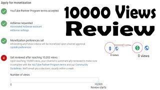 10,000 Views and Channel Review | YouTube AdSense Monetization Rules Changed 2017