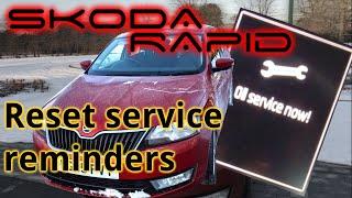 Service reset - Skoda Rapid Octavia Fabia