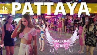  Angels Walking Street: Nightlife in Pattaya, Thailand   [Walking tour]