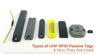 Types of UHF RFID Passive Tags & How They Are Used