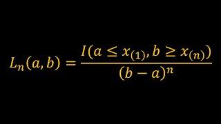 Maximum Likelihood Estimation of the Uniform Distribution