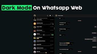 How To Enable Dark Mode on WhatsApp Web