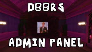 Pranking Randoms with the NEW Admin Panel in Roblox DOORS