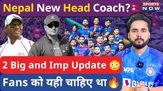 2 Big Update on Nepal Cricket Team | New Head Coach? Good News For Fans | Chanderpaul | Floodlight 