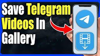 How to Save Telegram Video in Phone Gallery - Full Guide