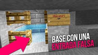  Esta BASE ANTI-RAIDEOS tiene una ENTRADA SECRETA en Minecraft HCF