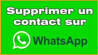 Koman Pou siprime Yon kontak sou WhatsApp