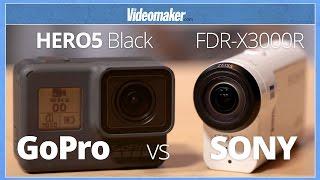 GoPro HERO5 Black vs Sony FDR-X3000R - Hands-On  & Heads-up!