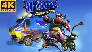 Sly Cooper: Thieves In Time - Full Game 100% All Collectibles Longplay Walkthrough 4K 60FPS