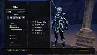 ESO - Magicka Sorcerer build - Flames of Ambition