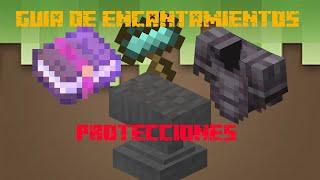 Guía de encantamientos Minecraft | Protecciones | TheRolec