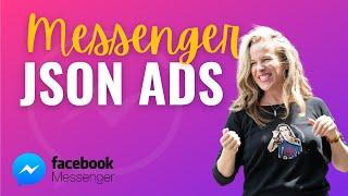 Facebook Messenger JSON Ad Manychat Tutorial 2020