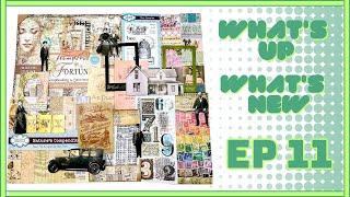 WHAT'S UP, WHAT'S NEW: EXCITING NEW CRAFT SUPPLIES AND NEW DIGITAL KITS #papercraft #junkjournal